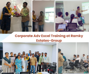 Corporate Excel Training at Ramky-Grouop