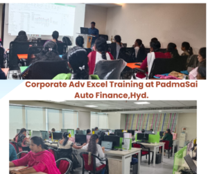 Corporate Excel Training at Ramky-Grouop